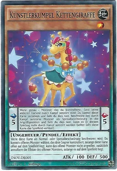 Künstlerkumpel Kettengiraffe Künstlerkumpel Kettengiraffe